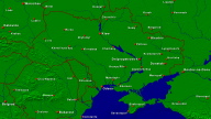 Ukraine Städte + Grenzen 1920x1080